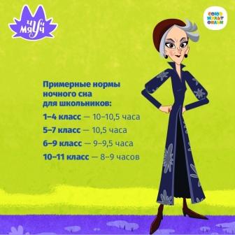 Нормы ночного сна